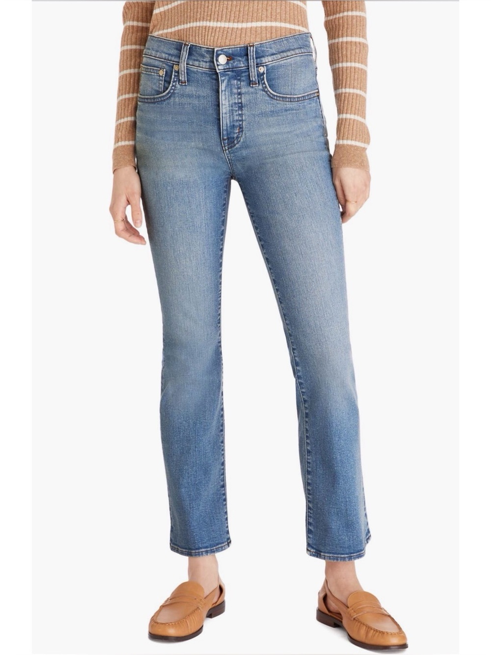 Madewell Mid-Rise Kick Out Jeans